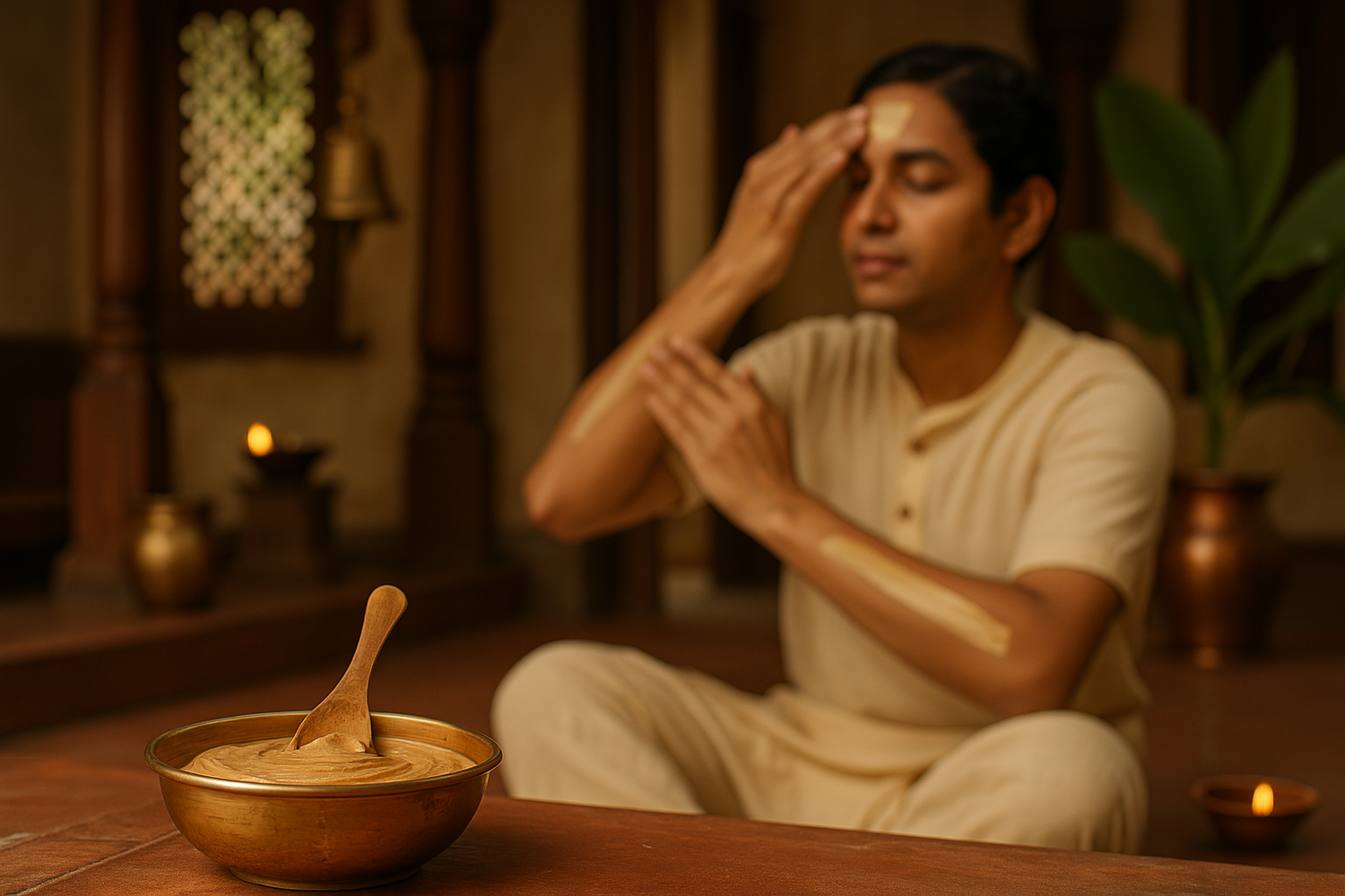 The Spiritual Benefits of Cooling Chandan (Sandalwood) in Indian Traditions & Skincare