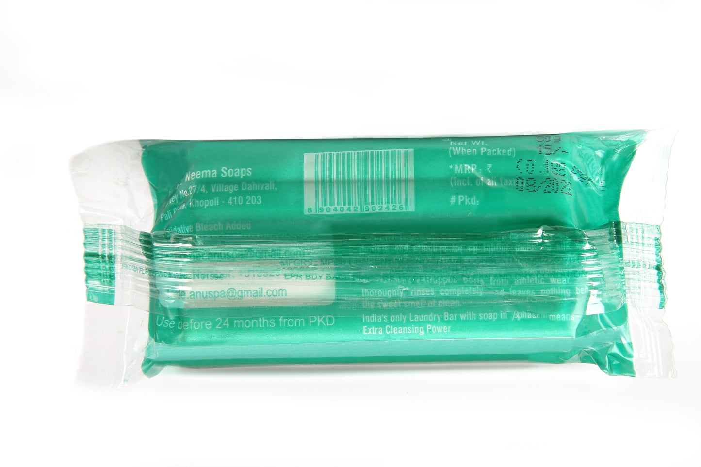 Bio-D Detergent Bar Soap,- 80g each (Pack of 1)