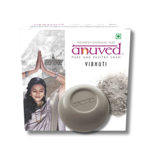 Anuved Vibhuti Soap - 125g - Pack of 1