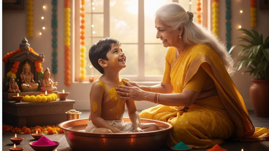 The Significance of Bathing with Ubtan/Utane