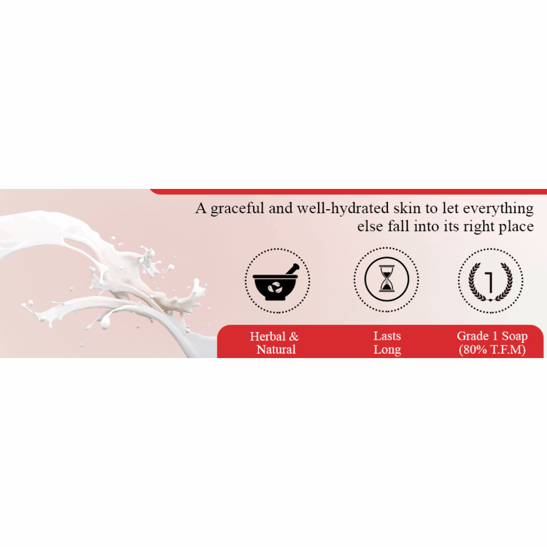 Anuved Shahi Range of Shahi Honey Rose, Shahi Khus [Vetiver] & Shahi Sandal Soap – 125g each (Pack of 3)
