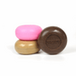 Anuved Celebration Gift Set contains Utane [Ubtan], Chandanam [Sandalwood] & Pahadi Gulab [Rose] Herbal Soaps- 125g each (Set of 3)