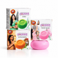 Anuved Fragrance Combo pack consists of Kewda [Fragrant Screw Pine], Ashtagandha (8 herbs), Pahadi Gulab [Rose] Soaps - 125g each (Pack of 3)