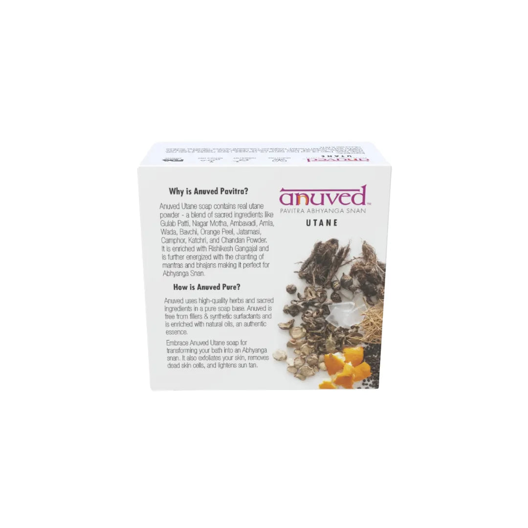 Anuved Utane [Ubtan] Soap - 125g - Pack of 1