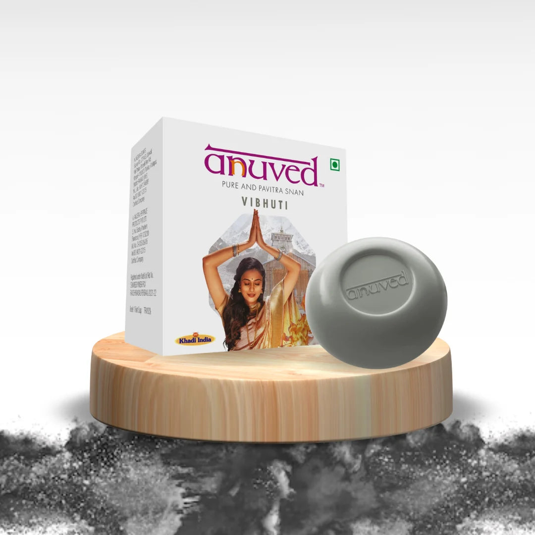 Anuved Vibhuti Soap - 125g each