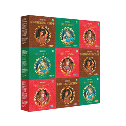 Anuved Shahi Family Combo | Pack of 9 (Shahi Soap Combo)