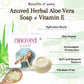Anuved Aloe Vera Soap with Vitamin E Soap - 125g - Pack of 1