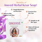 Anuved Dugdha Kesar [Saffron] Soap - 125g - Pack of 1