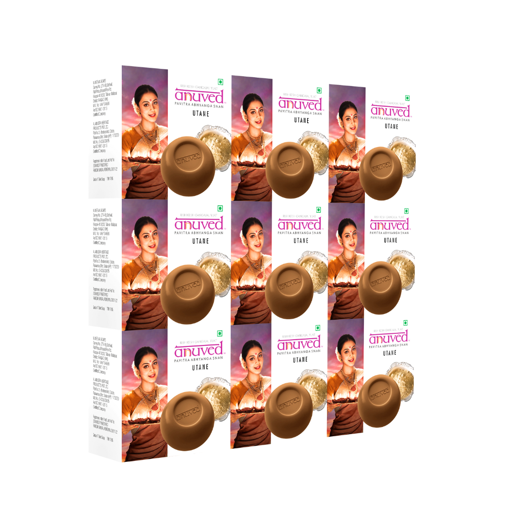 Anuved Utane [Ubtan] Soap - 125g each