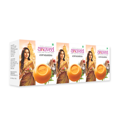Anuved Ashtagandha Soap - 125g