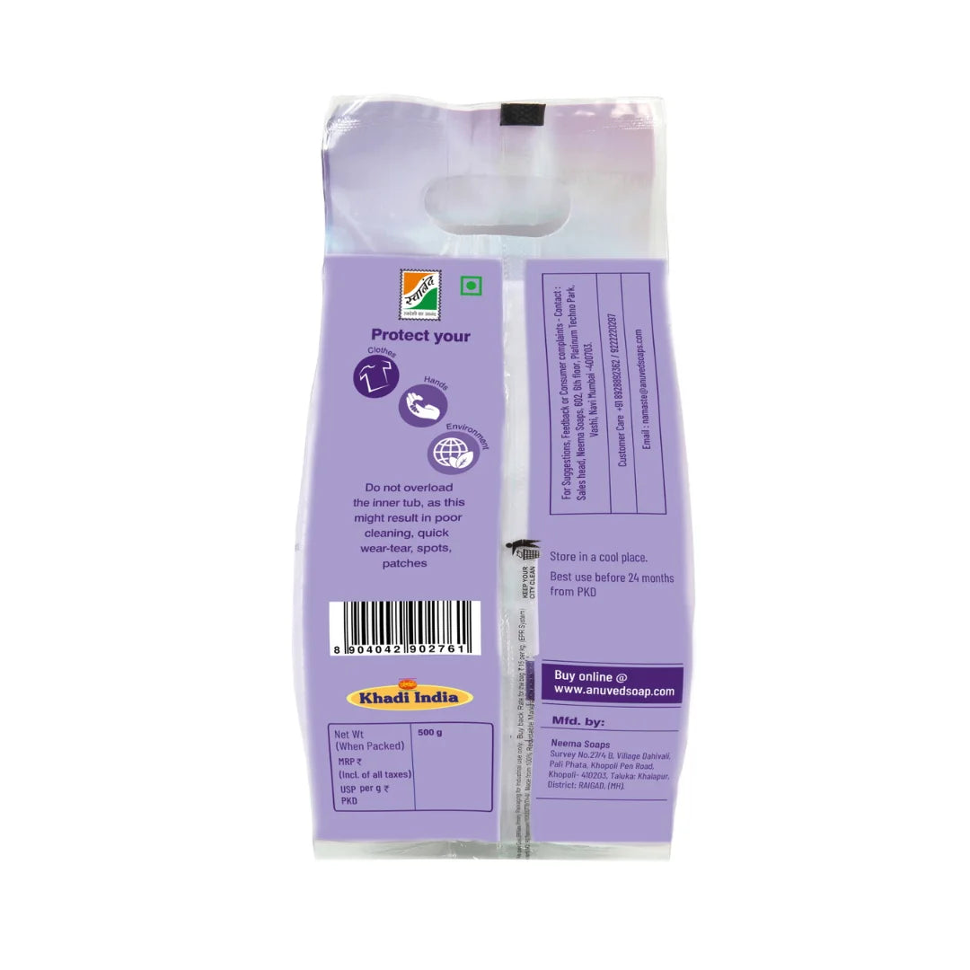 Bio-D Matic Front Load Laundry Powder - (500x3)g