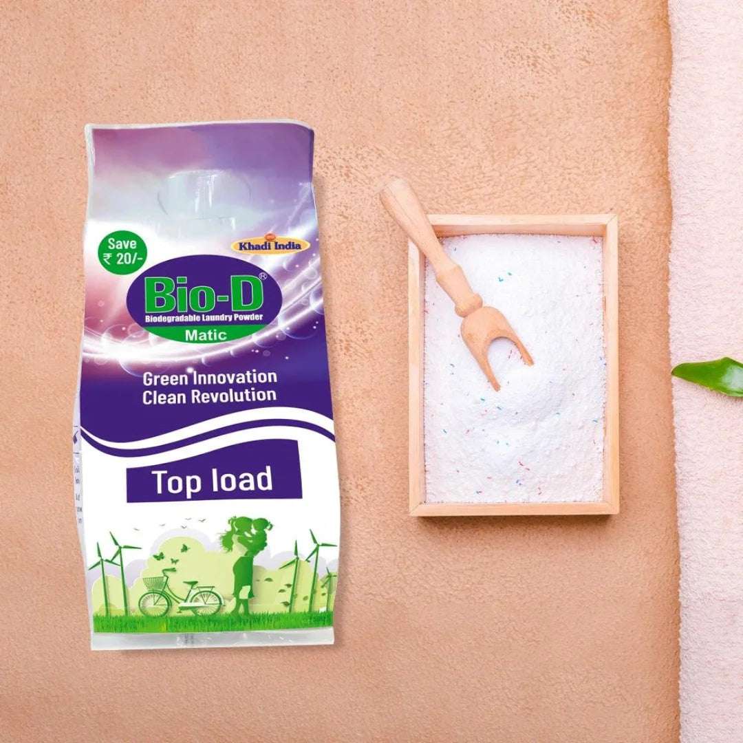 Bio-D Matic Top Load Laundry Powder - (500x3)g
