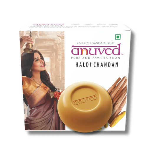 Anuved Haldi Chandan Soap - 125g