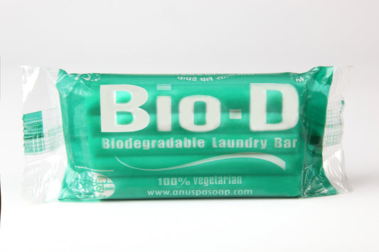 Bio-D Detergent Bar Soap,- 80g each (Pack of 1)