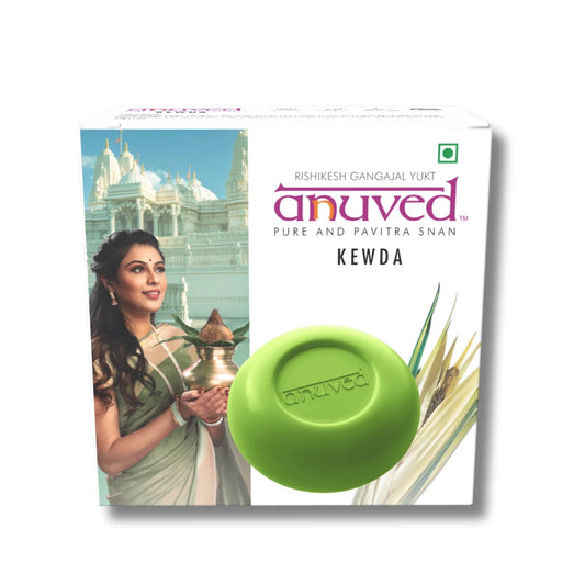 Anuved Kewda Durva [Fragrant Screw Pine] Soap - 125g