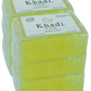 Anuspa Handcrafted Herbal Khadi Earth Neem [Indian Lilac] Tulsi [Holy-Basil] Bar for skin protection 125gms