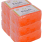 Anuspa Handcrafted Herbal Khadi Earth Spicy Orange & Cedar Wood Bathing Bar restores skin suppleness 125gms