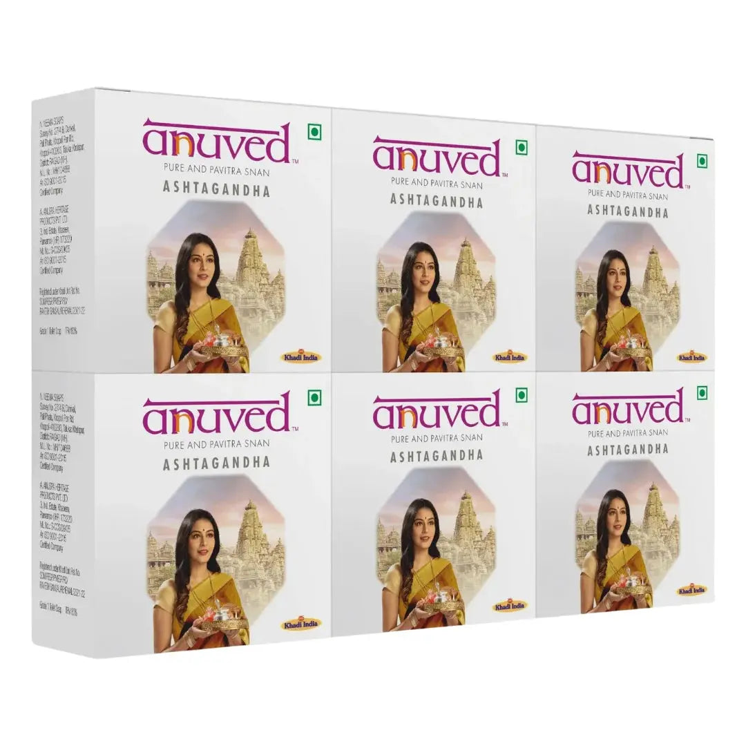Anuved Ashtagandha Soap - 125g