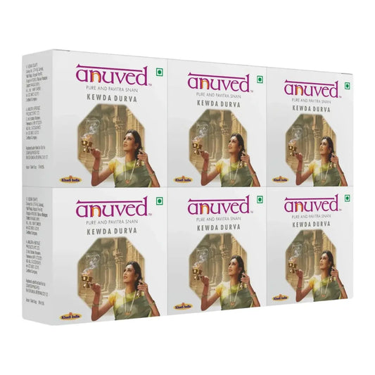 Anuved Kewda Durva [Fragrant Screw Pine] Soap - 125g each