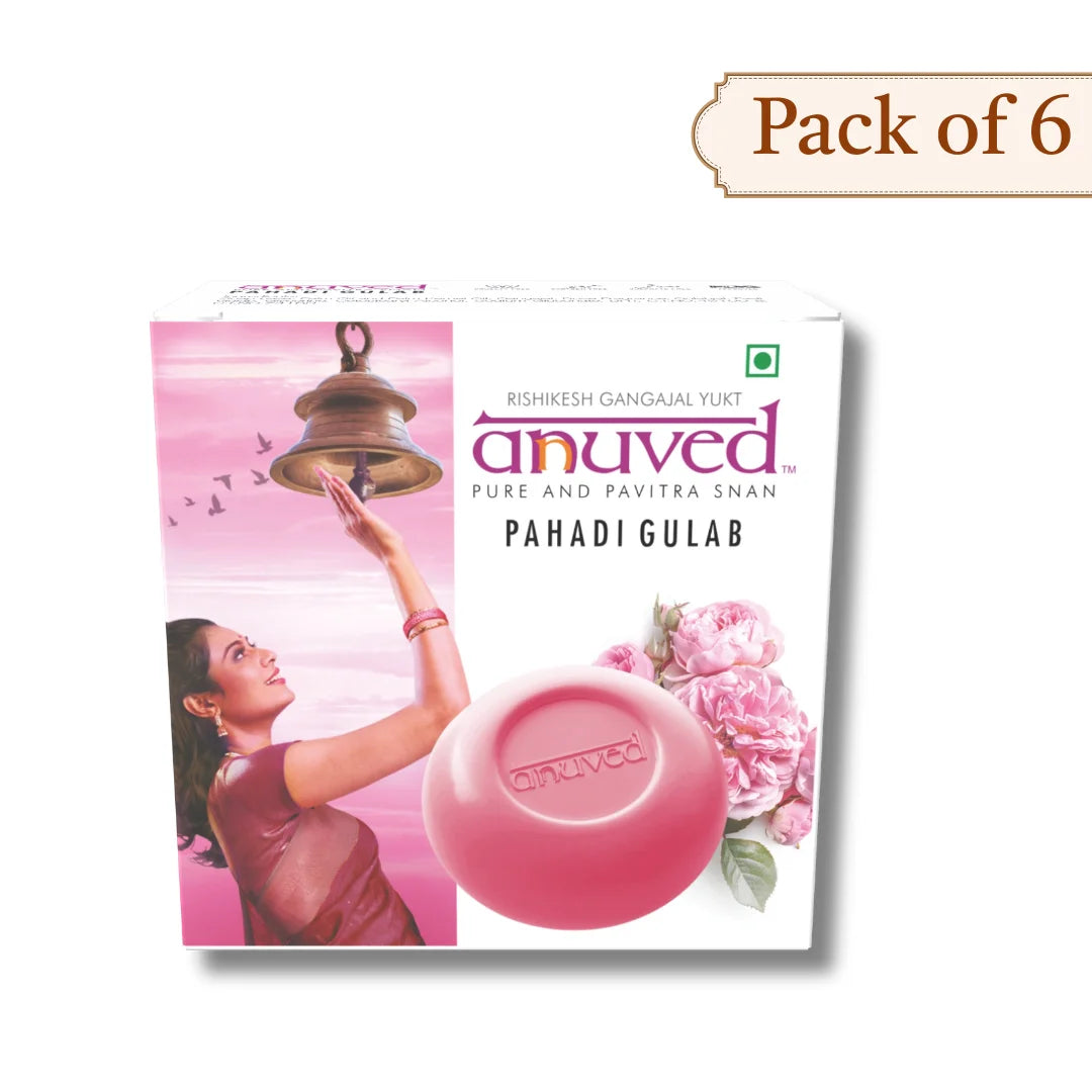 Anuved Pahadi Gulab [Rose] Soap - 125g