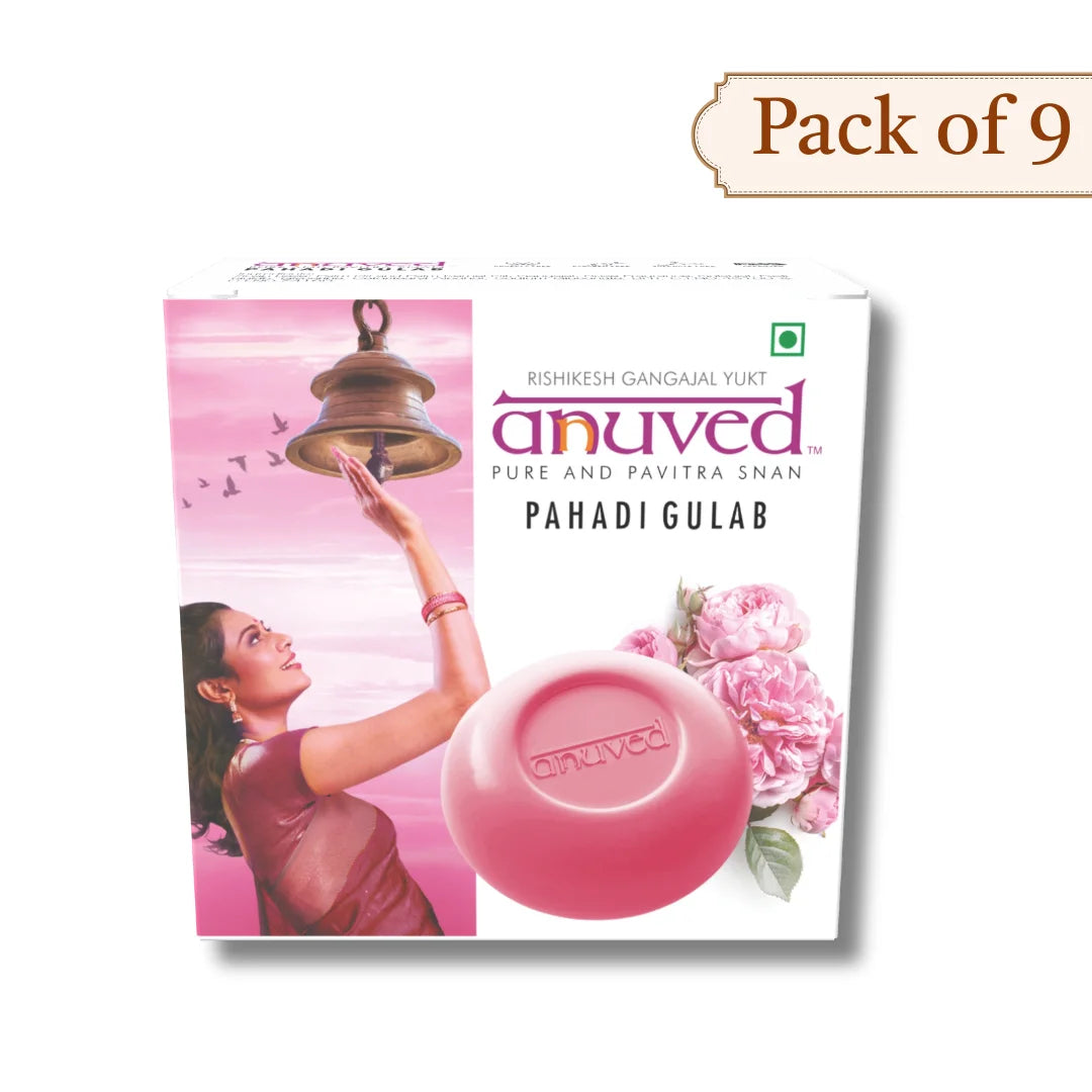 Anuved Pahadi Gulab [Rose] Soap - 125g