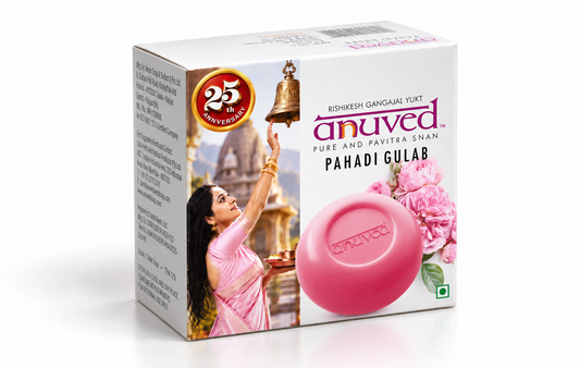Anuved Pahadi Gulab [Rose] Soap - 125g
