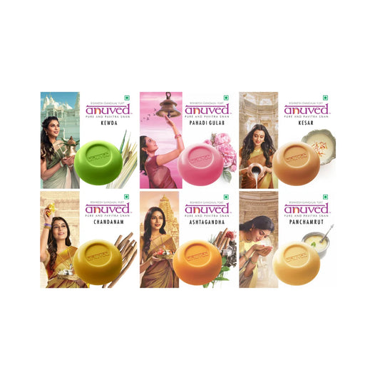 Anuved Pavitra Snan Combo (Pack of 6)