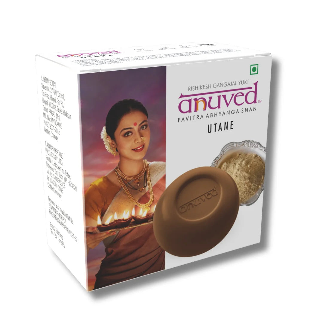 Anuved Utane [Ubtan] Soap - 125g - Pack of 1