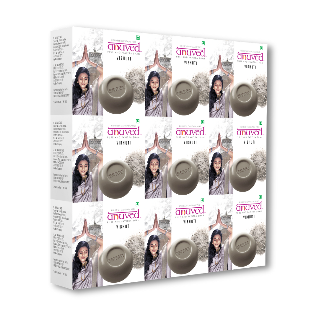 Anuved Vibhuti Soap - 125g