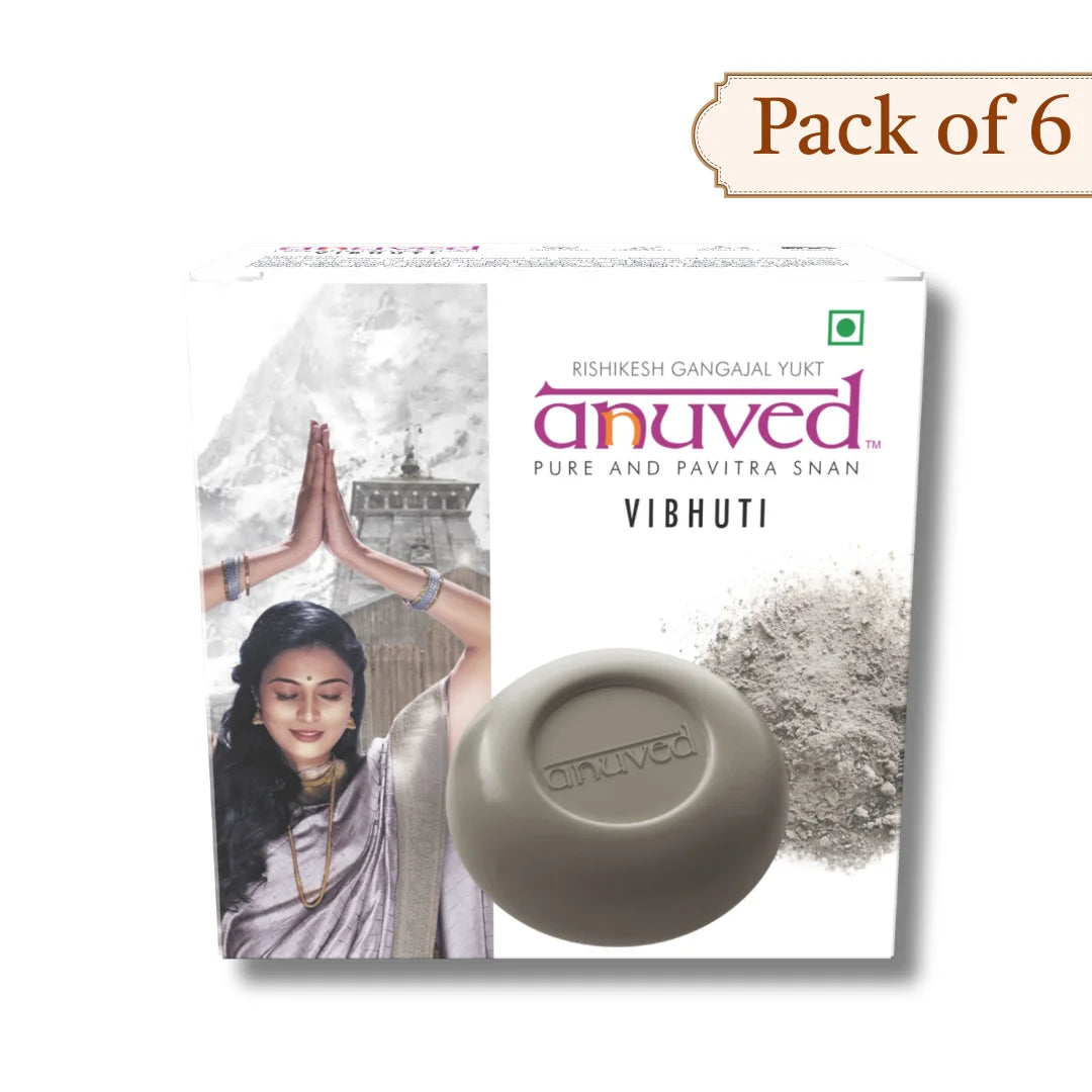 Anuved Vibhuti Soap - 125g