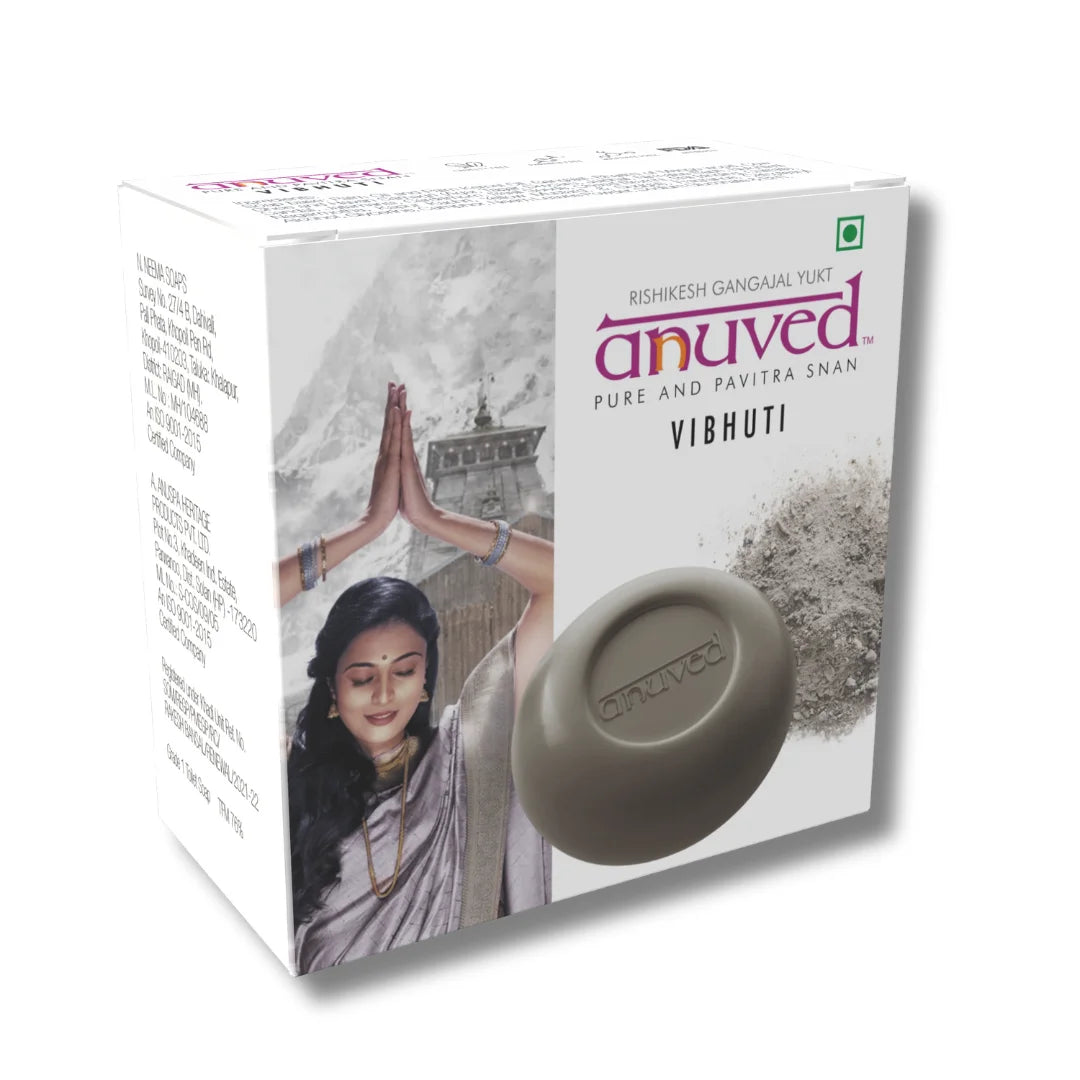 Anuved Vibhuti Soap - 125g
