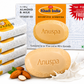 Anuspa ayurveda milk & Almond Pack of 4 | Nourishing & Moisturizing Bath Soap | 125g Each