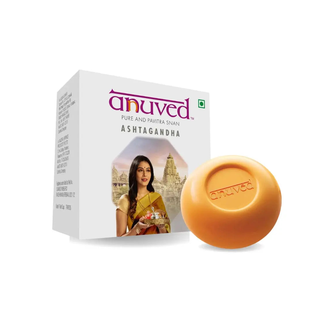 Anuved Ashtagandha Soap - 125g