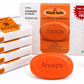 Anuspa Chandan & Haldi Soap Pack of 4 (100g Each) | Ayurvedic Bath Soap for Youthful Skin | Sandalwood & Turmeric Enriched | Suitable for Men & Women