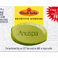 Anuspa Lime & Alum Soap Set of 4 100g Each | Antibacterial Deodoriser Bath Soap | Lime & Fitkari (Alum) | Ayurvedic Soap for Daily Cleansing & Freshness | Suitable for Men & Women