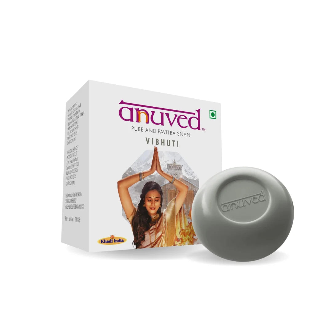 Anuved Vibhuti Soap - 125g each